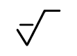 Basic surface symbol: any manufacturing process permitted