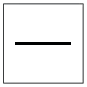 Symbol für Geradheit