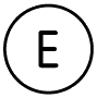 Symbol for the envelope requirement