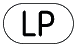 Symbol for two-point size LP