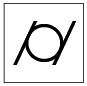 Symbol für Zylinderform